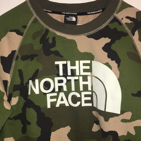 The North Face Sweaters - NORTH FACE CAMO M WOMENS sweatshirt